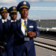 Kenya Railways attendants prepare to receive a train launched to operate on the Standard Gauge Railway (SGR) line constructed by the China Road and Bridge Corporation (CRBC) and financed by Chinese government at the Nairobi Terminus in the outskirts of Kenya's capital Nairobi May 31, 2017.